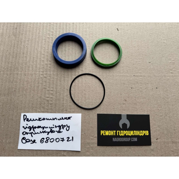 WR55424, 1657089, 6669744 Ремкомплект гідроциліндру Case CNH 6800721