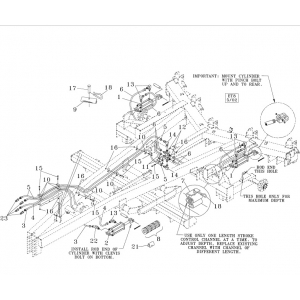 Каталог запчастин глибокорозпушувача Case 530C Кейс 530С PDF
