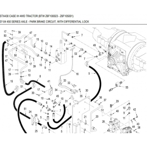 Каталог запчастин на трактор CASE Steiger STX 430 Кейс Стеіджер СТІКС 430 PDF