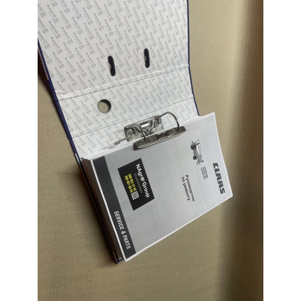 Каталог запчастин та керівництво по ремонту на CLAAS LEXION 580 parts catalog manual 