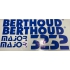 Кмомплект наклейок на BERTHOUD major 32