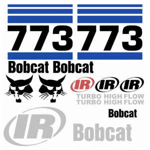Комплект наліпок на міні-навантажувач Bobcat 773