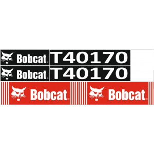 Наклейки на погрузчик BobCat T40170