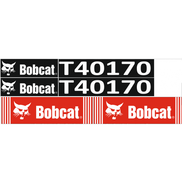 Наклейки на погрузчик BobCat T40170