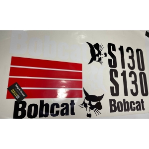 Комплект наклейок на навантажувач Bobcat S130
