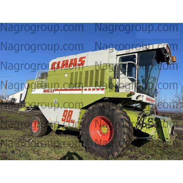 Комплект наклеек на CLAAS DOMINATOR 98 Клаас Доминатор 98 Клаас Домінатор 98