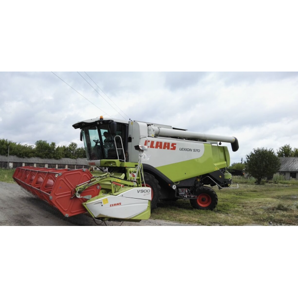 Комплект наклейок на комбан CLAAS LEXION 570