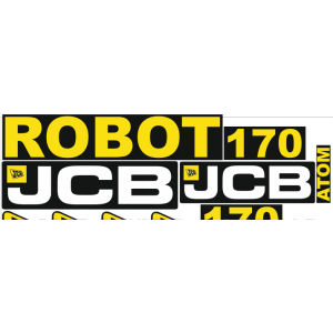 Комплект наклеек JCB 170 Atom