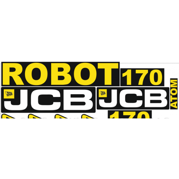 Комплект наклеек JCB 170 Atom