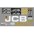 Комплект Наклейок на Екскаватор Jcb Js 220L 