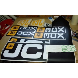 Комплект наклеек JCB 3CX eco