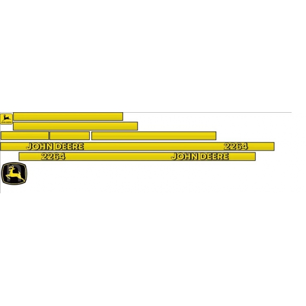 Комплект наклеек на комбайн Джон Дир Джон Дір JOHN DEERE 2264 