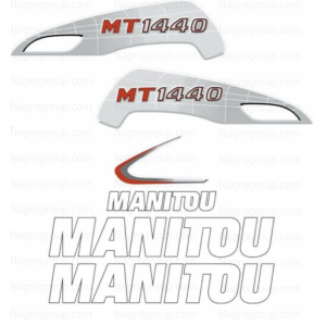 Комплект наклейок на навантажувач Manitou MT 1440