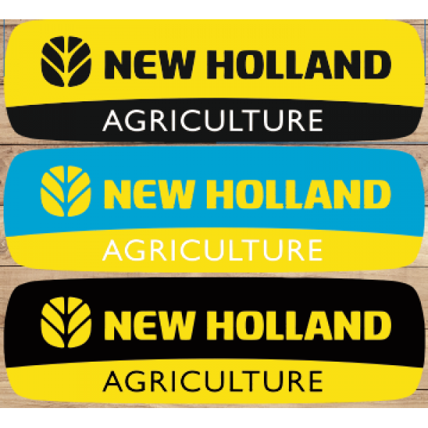 Наклейки на комбайн New Holland