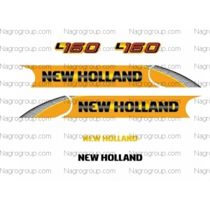 Комплект наклеек на мини-погрузчик New Holland L 160 Нью Холланд Л 160